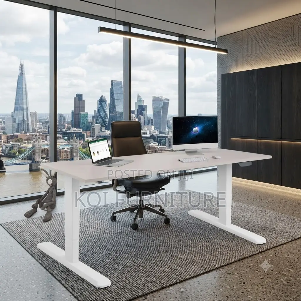 Office Desk; 1400mm Electrical Height Home Studio Desk