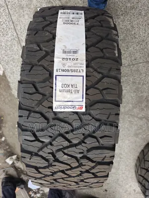 285/60r18 BF Goodrich Tyre All-Terrein 
