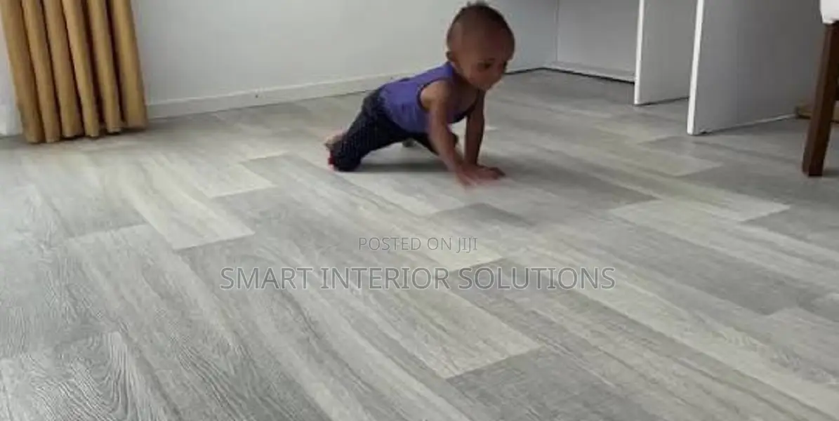 Mkeka Wa Mbao Vinyl Carpet Safe for Kids