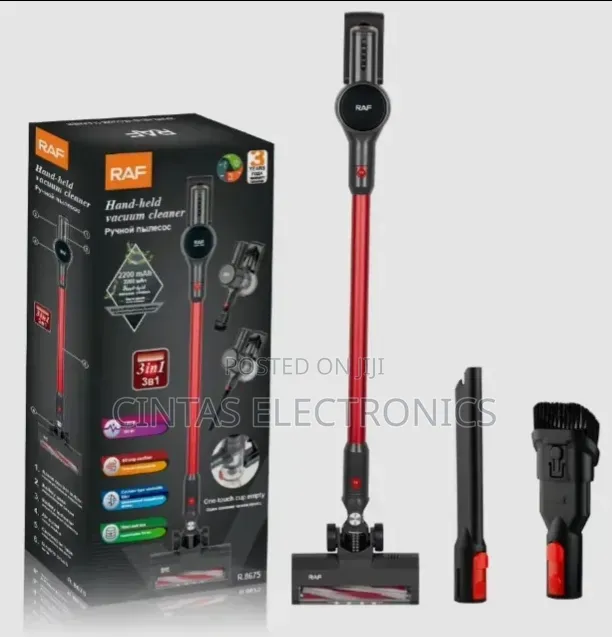 RAF 3-in-1 Cordless Vacuum Cleaner