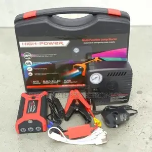 Heavy Duty 12V 99800mAh Emergency Car Jump Starter With Air Compressor