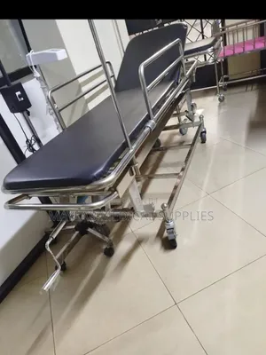 Patient Stretcher Trolley – Adjustable Hydraulic Emergency Stretcher