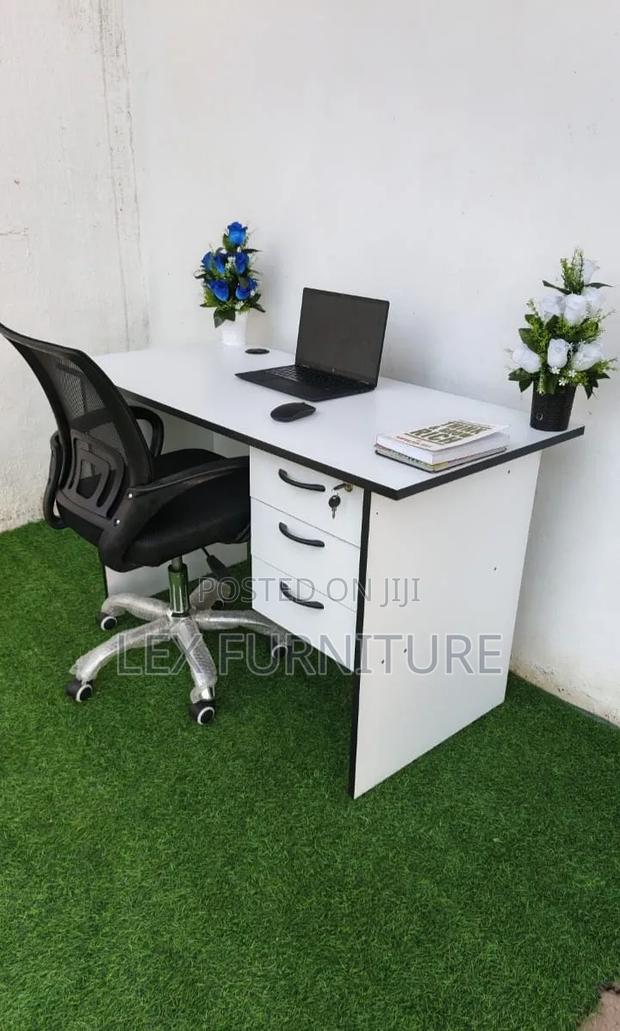 Lowback Office Chair Plus Office Desk New