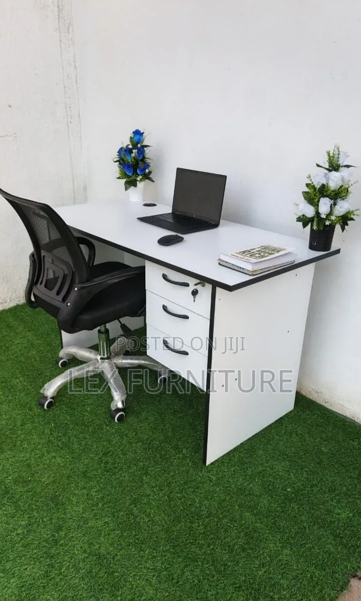 Lowback Office Chair Plus Office Desk New