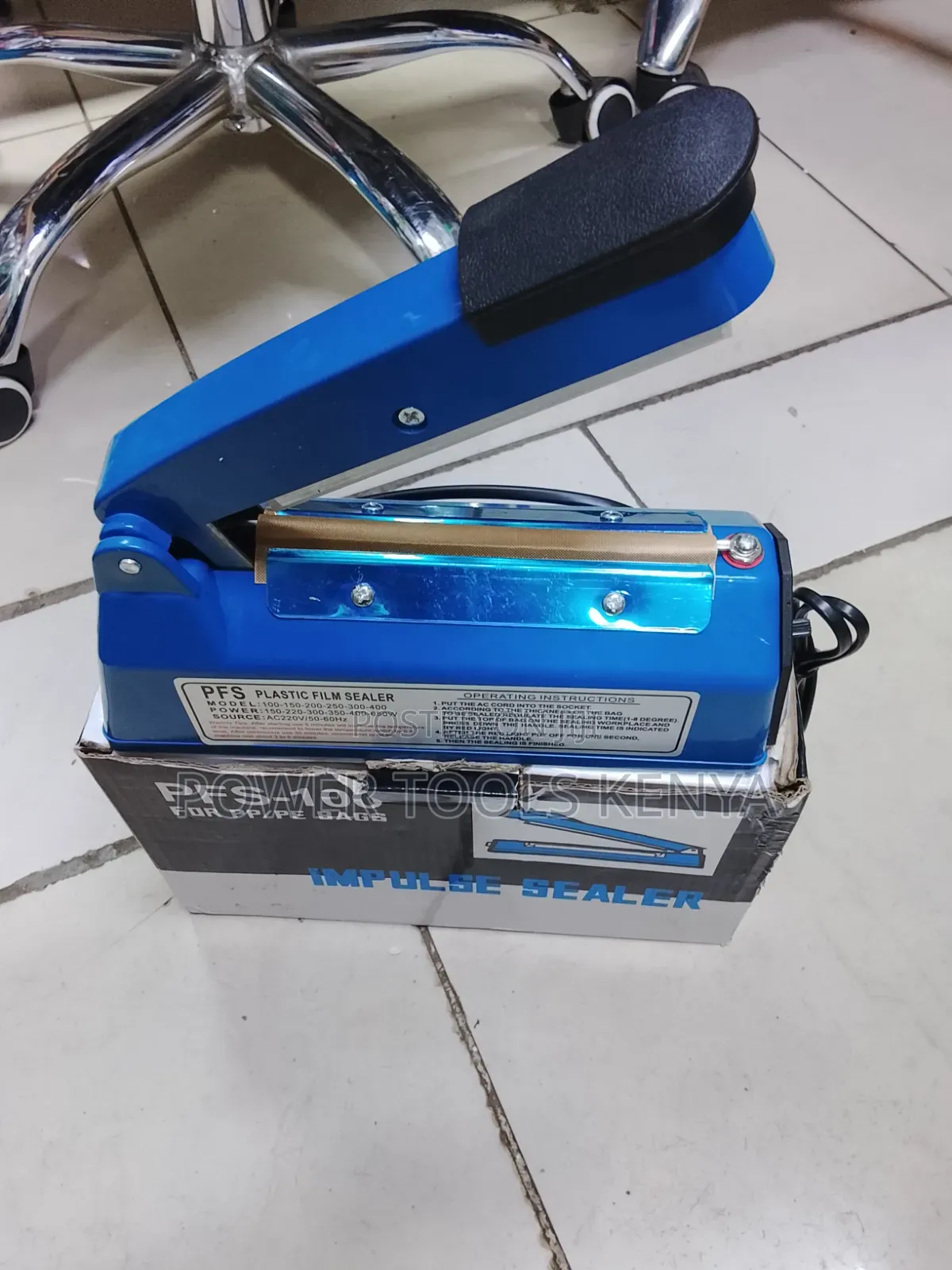 PFS-100 Impulse Plastic Film Sealer