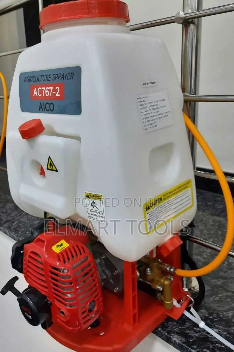 AC767-2 Aico Japan Petrol Knapsack Sprayer 2 Stroke* 25 Litres