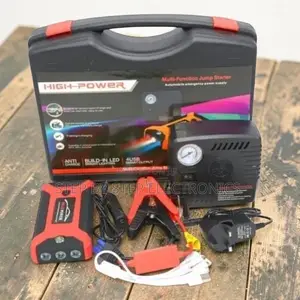 Battery Booster 12V 99800mAh Emergency Car Jump Starter Air Compressor