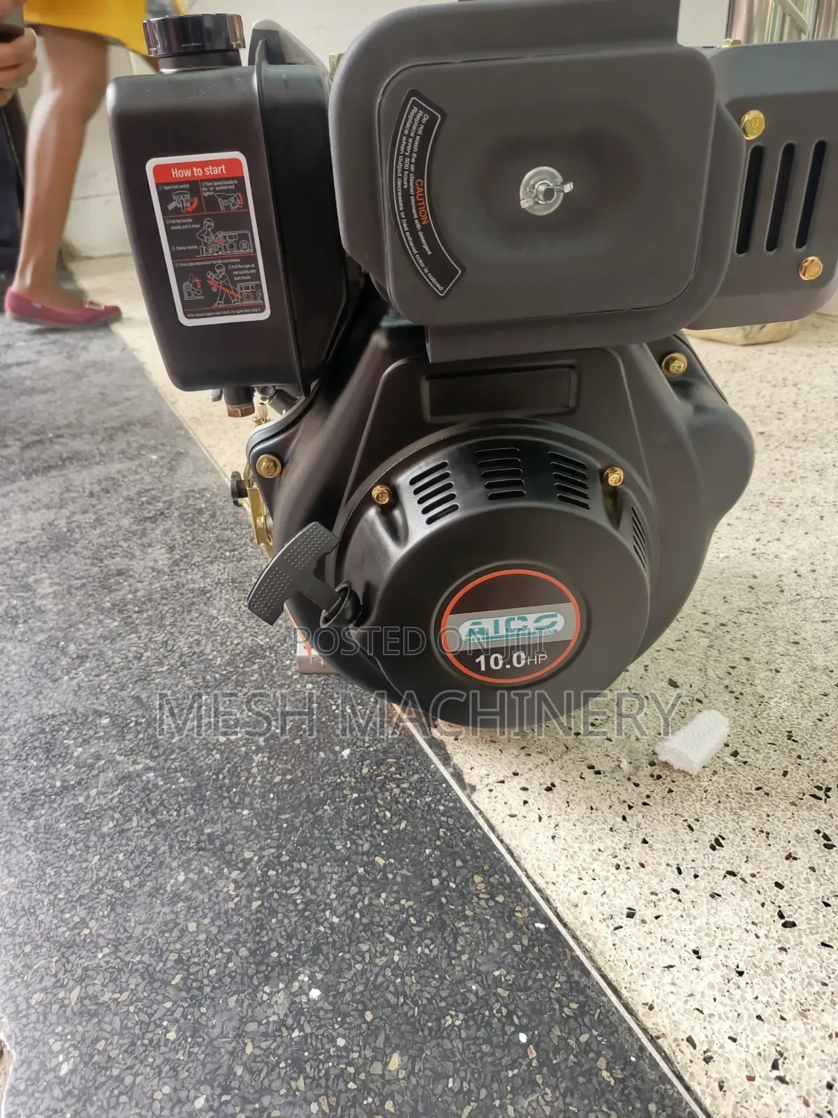 AICO 10.0HP Air-Cooled Diesel Engine