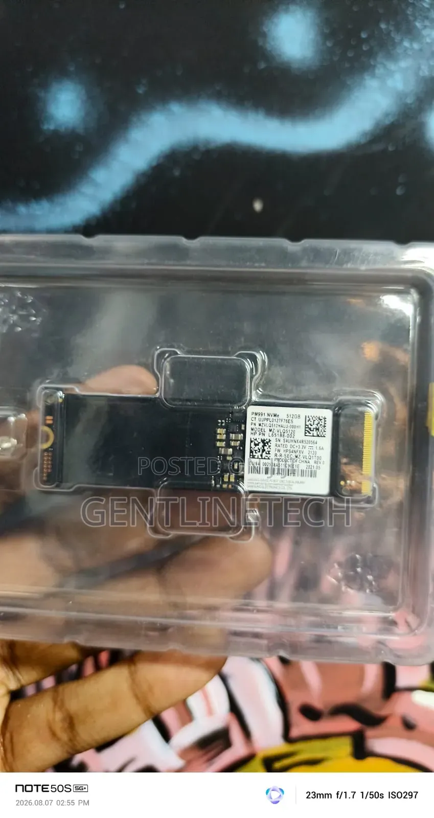 Samsung PM991 512GB Internal NVMe SSD