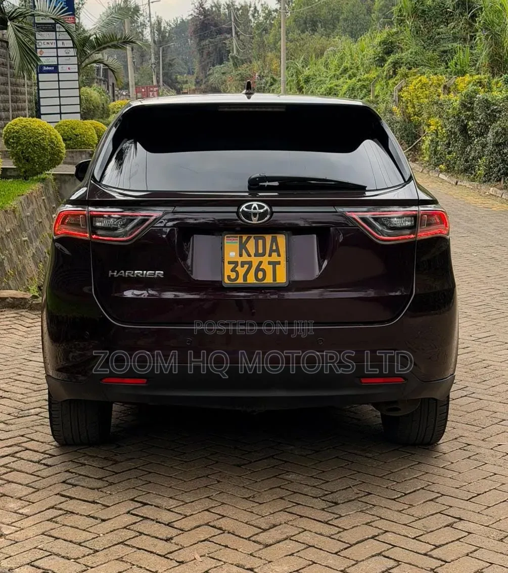 Toyota Harrier 2015 Maroon