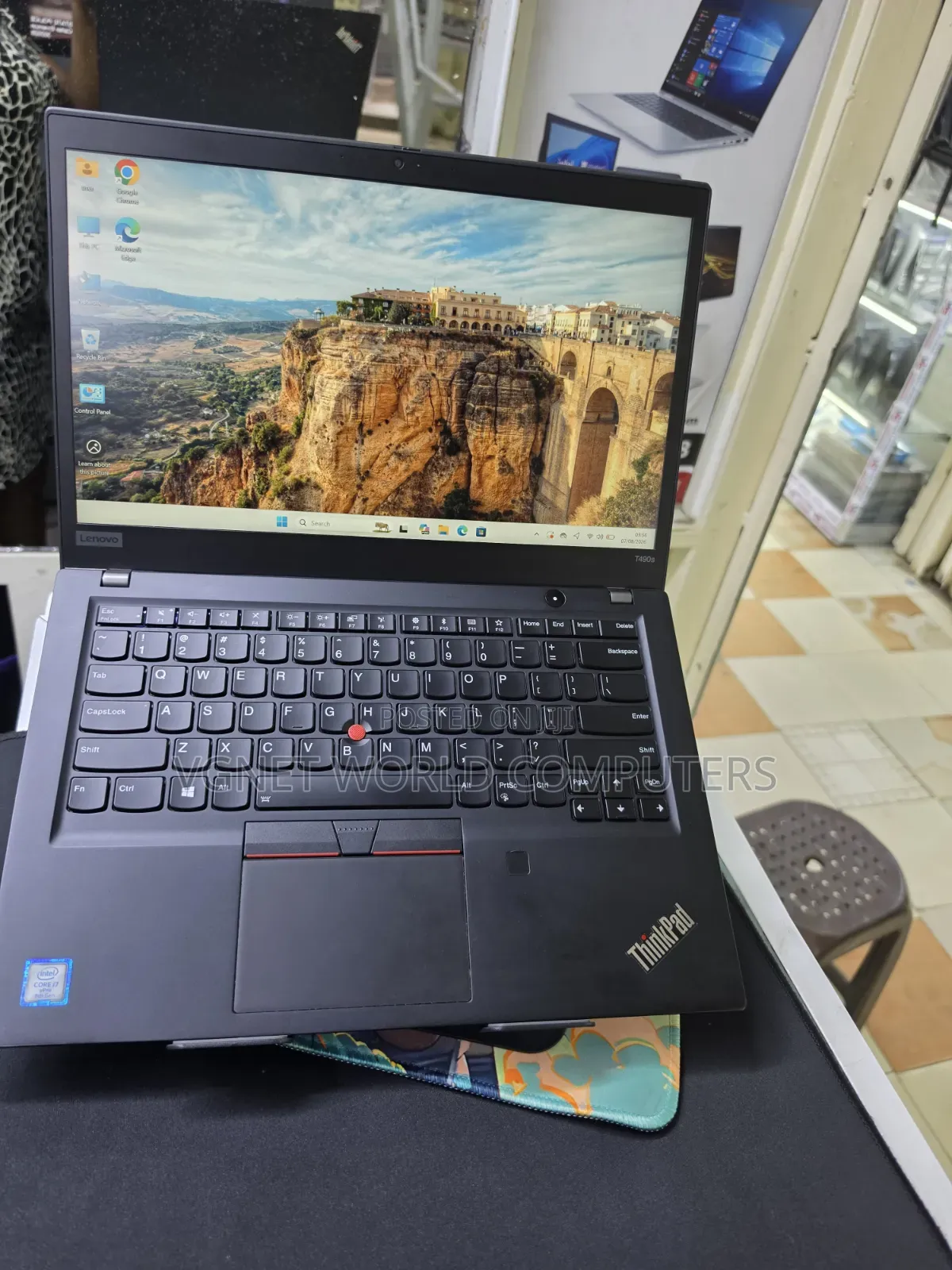 Laptop Lenovo ThinkPad T490s 16GB Intel Core i7 SSD 512GB