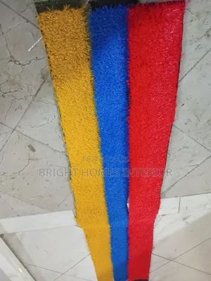 Mastered Yellow Grass Carpet for the Gymn Area