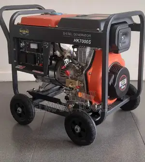 HK7000S Hisaki Japan Diesel Generator OPEN TYPE* Rated Output 9.3kva