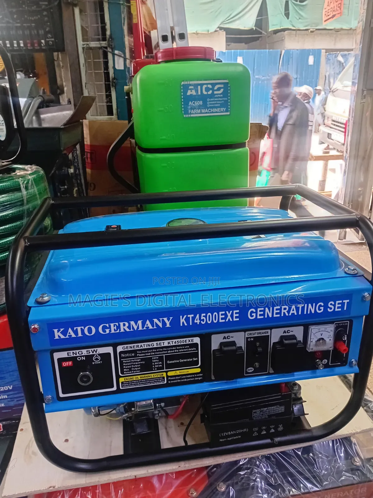 Super Excellent 5.5kva Kato Germany Keystart Generator