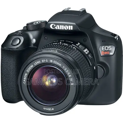 Canon EOS Rebel T6 DSLR Camera With 18-55mm Lens