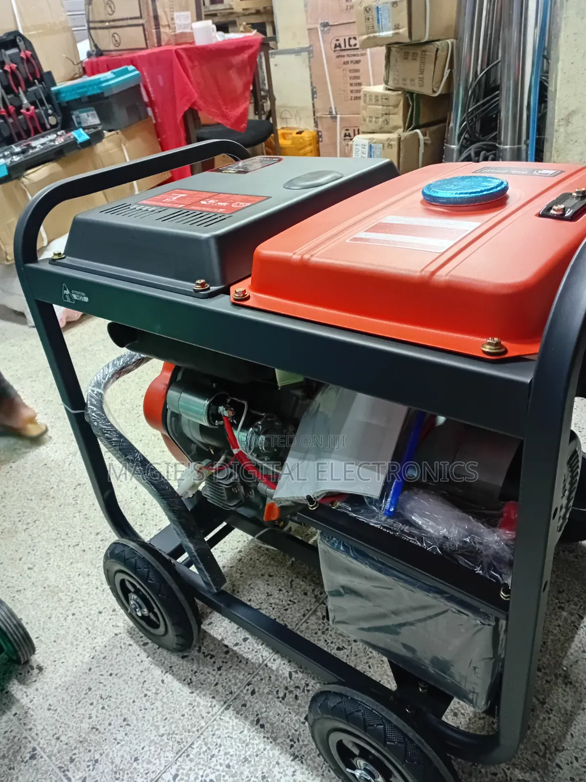 Highly Versatile 5.5kva Kato Germany Keystart Generator