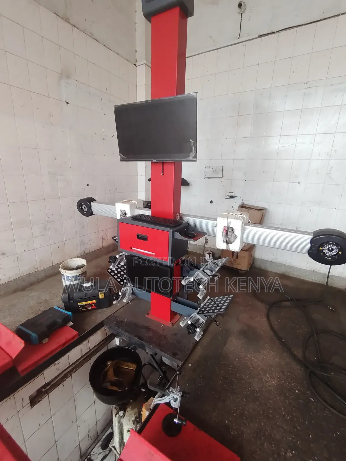 220v/50/60Hz Sunshine Italy 3d Wheel Alignment System Machine