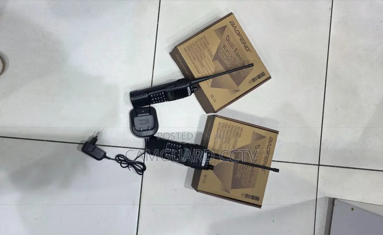 Baofeng Uv-82 8w Walkie Talkie Pair - High-Powered Dual-Band Radio