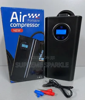 Portable Air Compressor EL-11 Digital Car Tyre Inflator Pump 12V USB