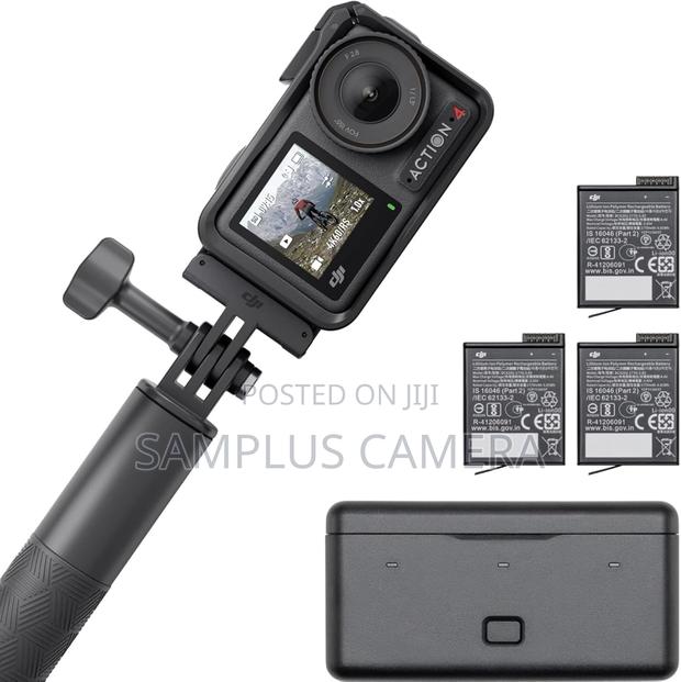 DJI Osmo Action 4 Adventure Combo, /120fps Action Camera