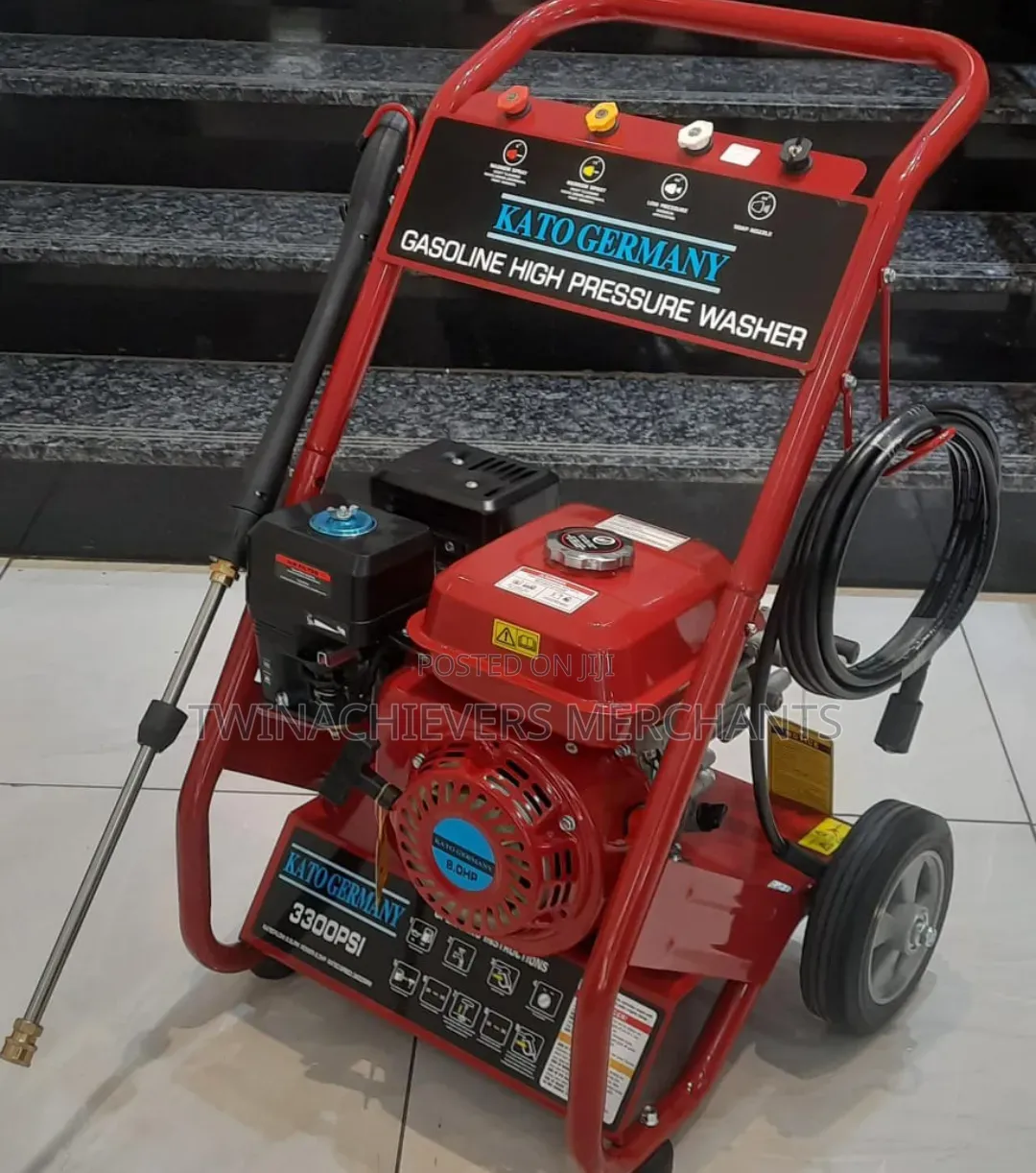 Gasoline High Pressure Washer 3300psi/Kato Germany Pressure Washer