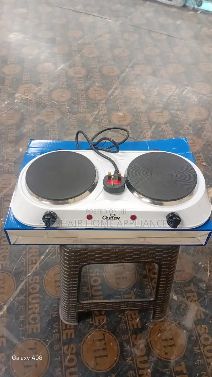 Olelon Double Hot Plate Electric Double Cooker at 1800