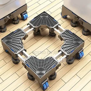 Heavy Duty Adjustable Fridge Washing Machine Stand
