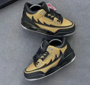 Air Jordan 3 Retro "El Vuelo" Black Tan Flame Size 40-45