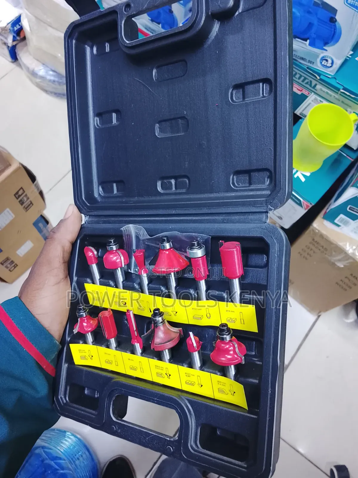 Router Bit Set (12-Piece)