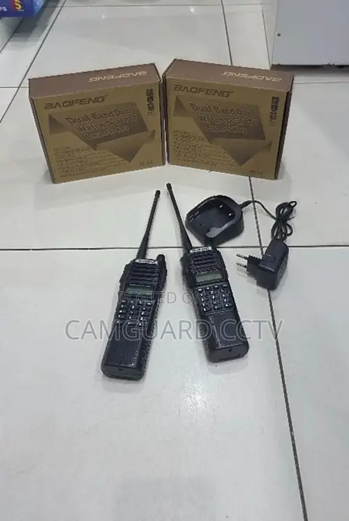 Uv-82 8w High-Power Dual-Band Long Range Walkie-Talkie