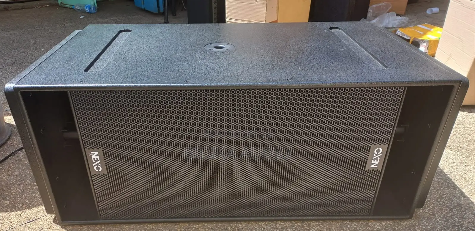 Brand New Nexo RS18 Style Double Bass Speaker Box (Dual 18-Inch)