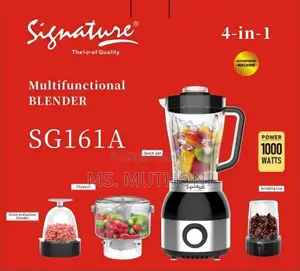 Powerful (1000 Watts )Signature 4-in-1 Multifunctional Blender