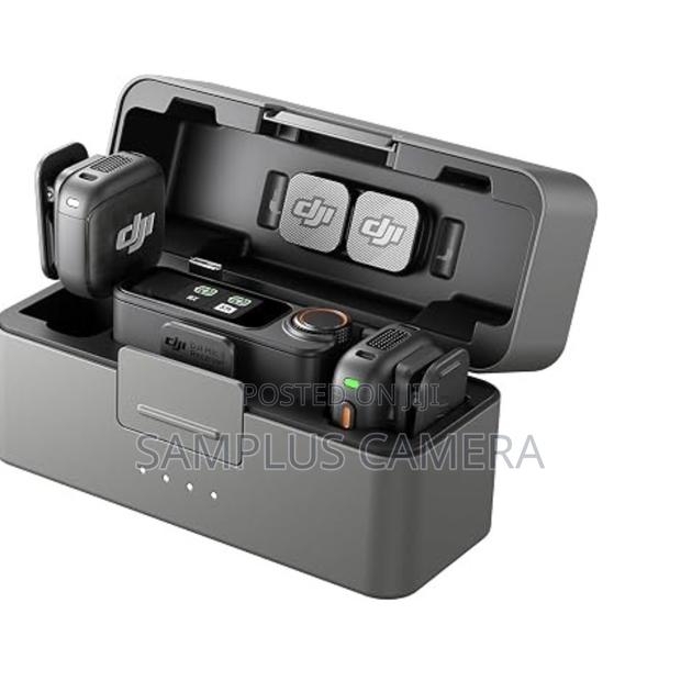 DJI Mic 3 (2 TX + 1 RX + Charging Case), Wireless Microphone