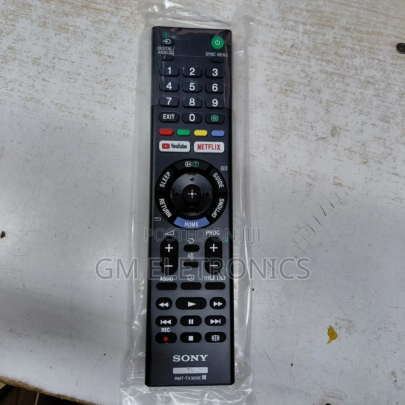 Original Sony Universal RMT-TX300E Remote Control With Batteries.