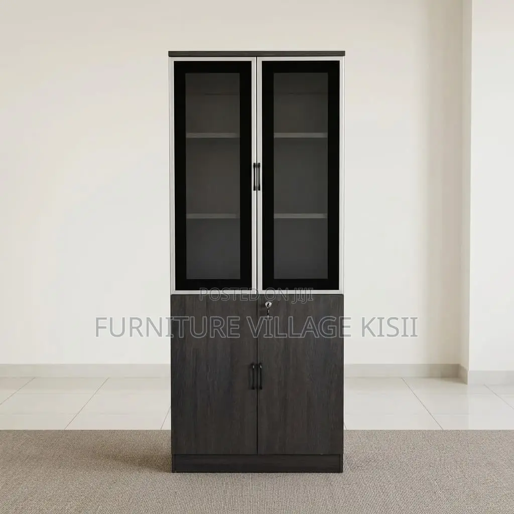 Office Cabinet: Executive Wooden Office Cabinet