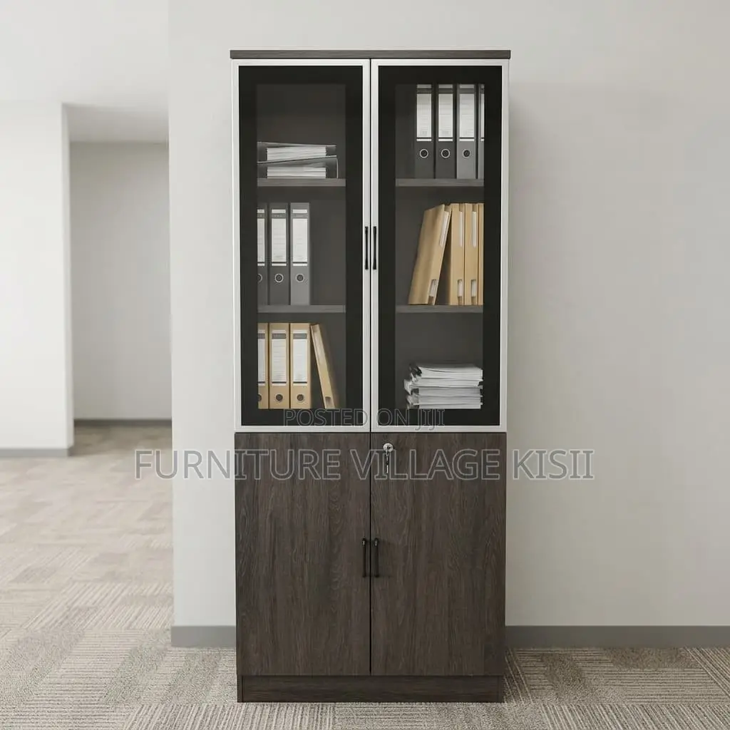 Office Cabinet: Executive Wooden Office Cabinet