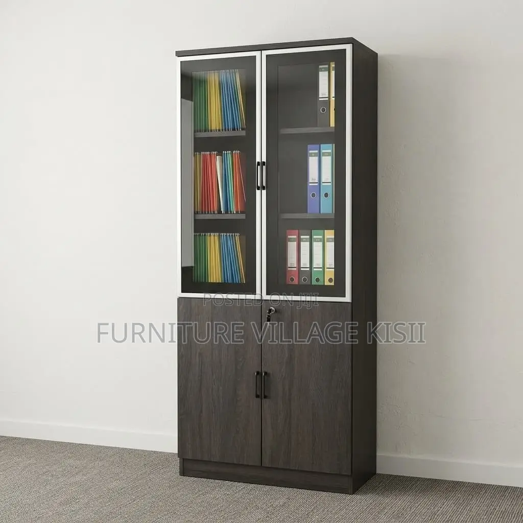 Office Cabinet: Executive Wooden Office Cabinet