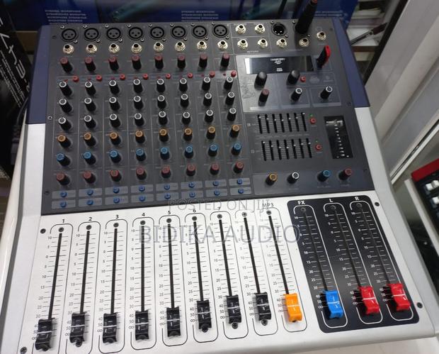 Brand New 8-Channel Professional Power Mixer Box (With Graphic EQ FX
