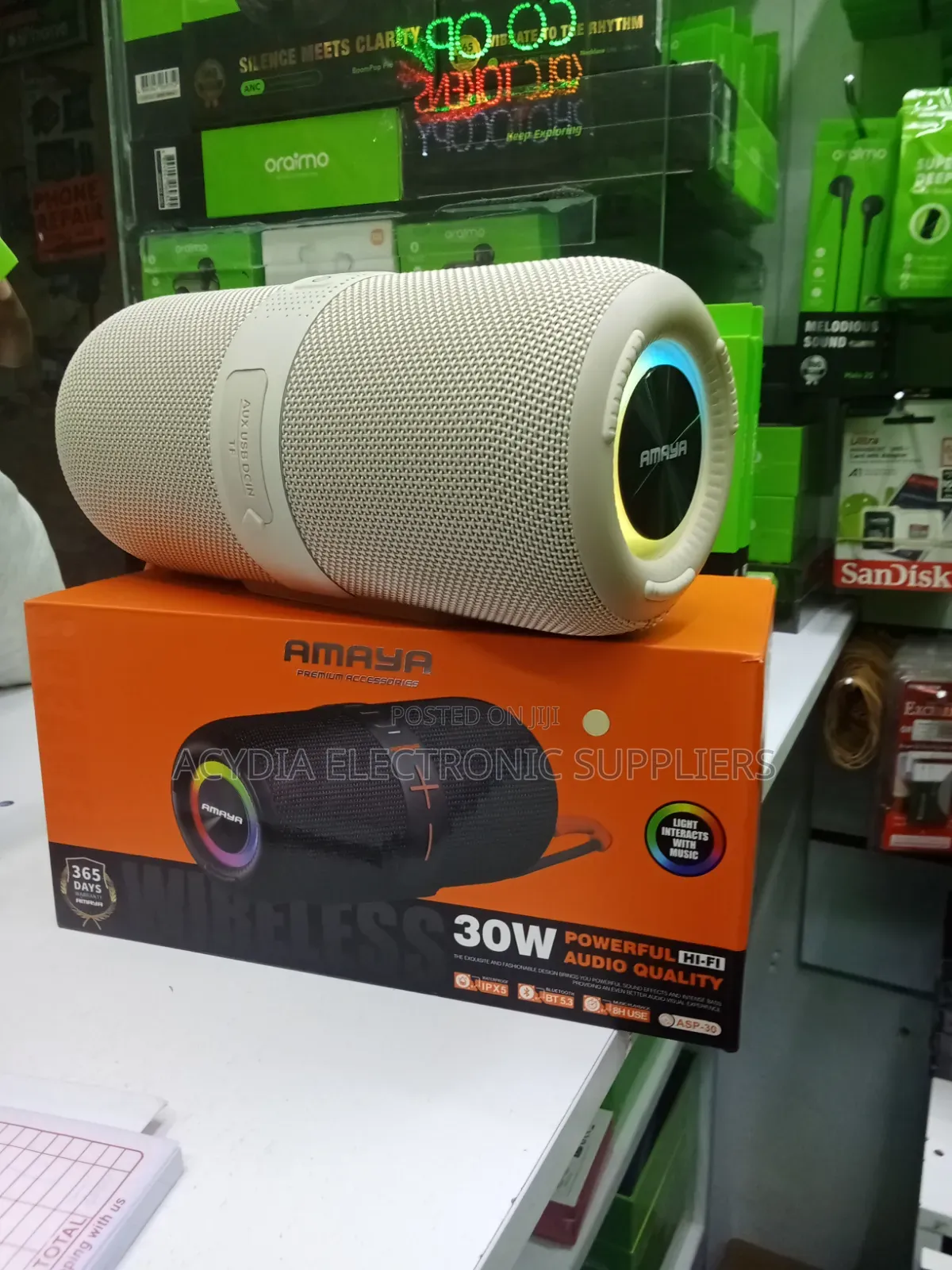 Amaya ASP-30 30W Powerful Audio Bluetooth Speaker