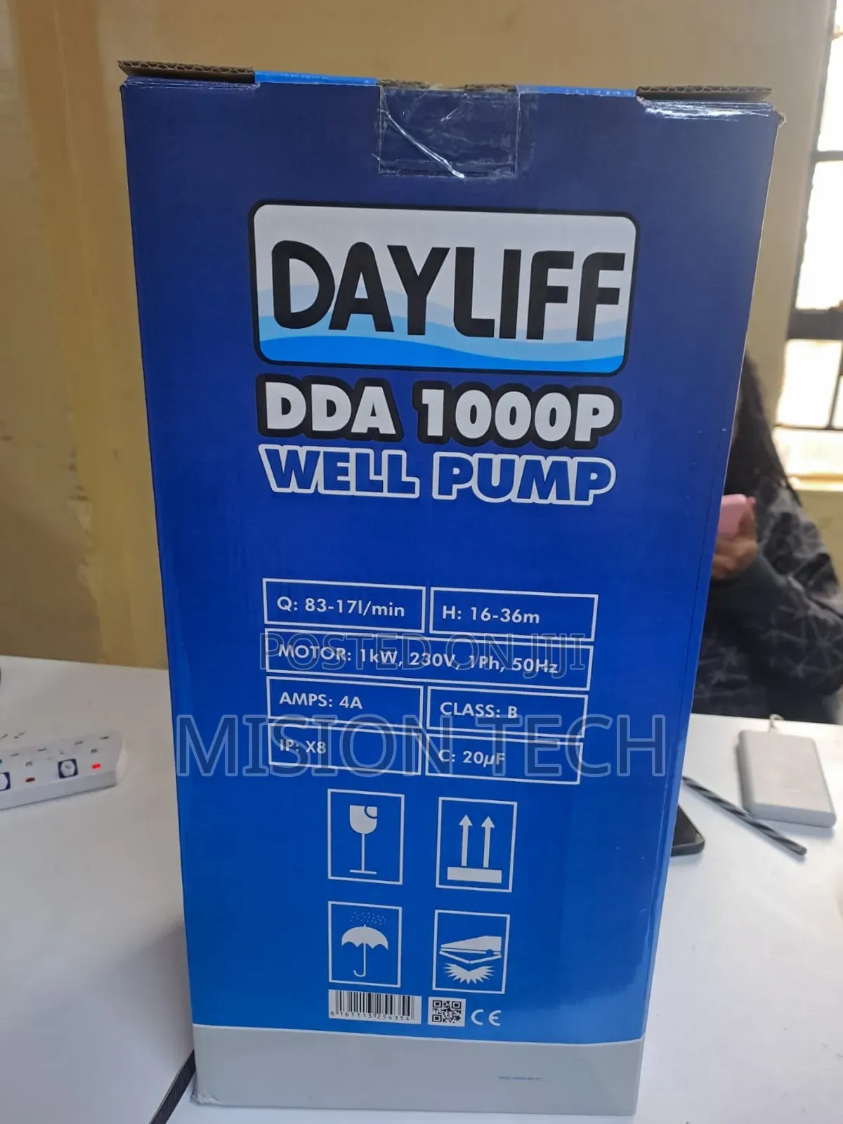 Dayliff DDA 1000P Submersible Well Pump 