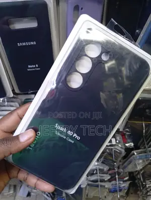 Dark Green Silicone Phone Case Designed for the Infinix Hot 60 Pro