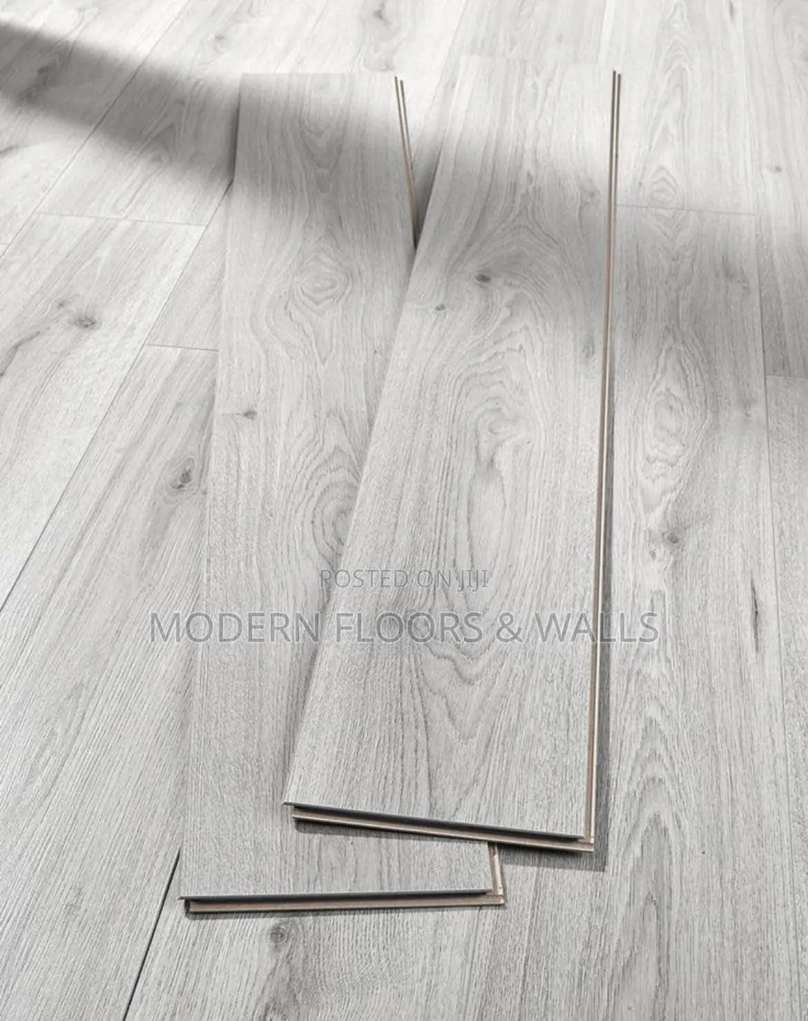 6mm Zion Wooden White SPC Click Lock Tiles Floor + IXPE BACK PAD