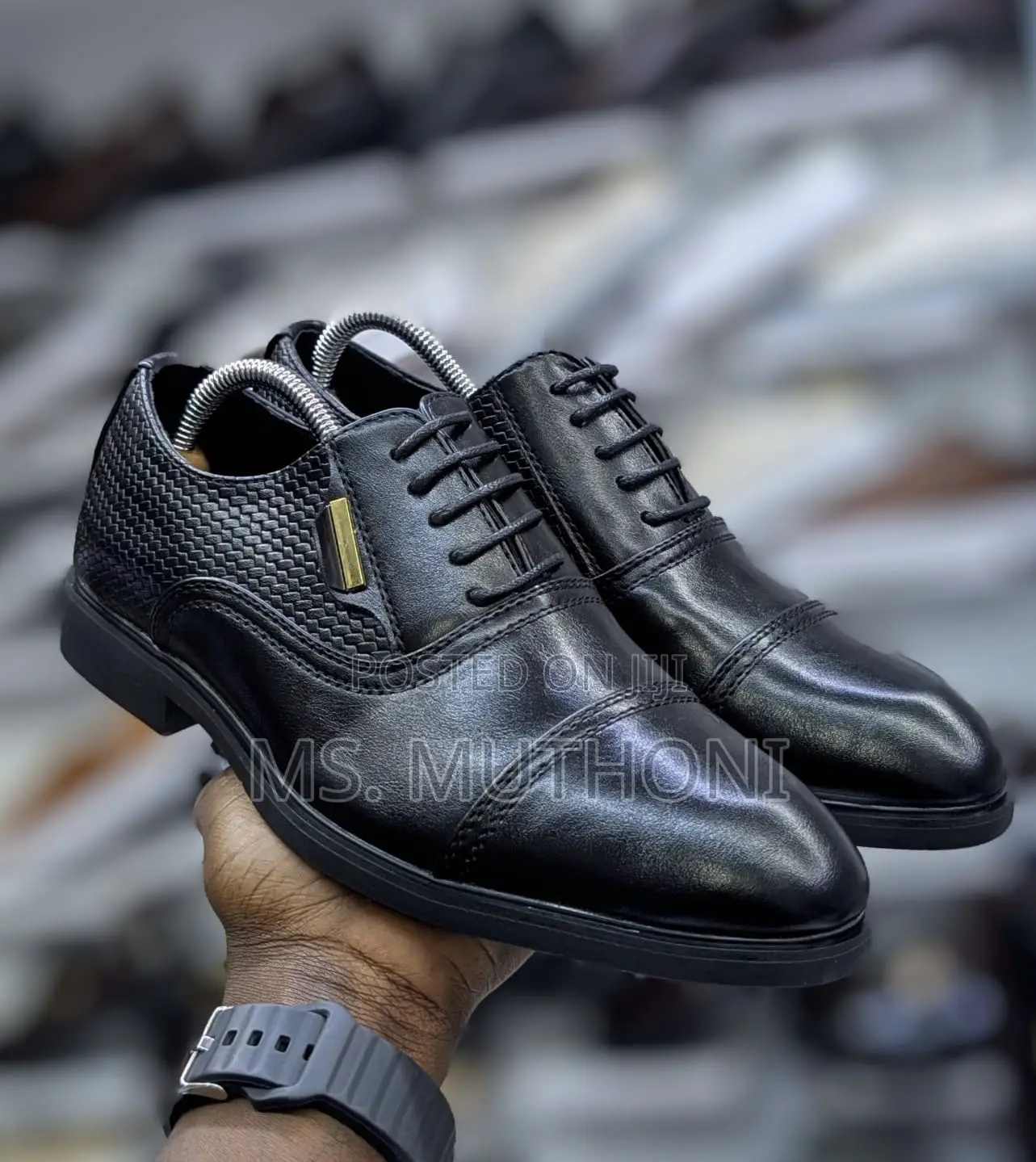 Premium Men's Formal Lace-Up Oxford Shoes Size 40-45