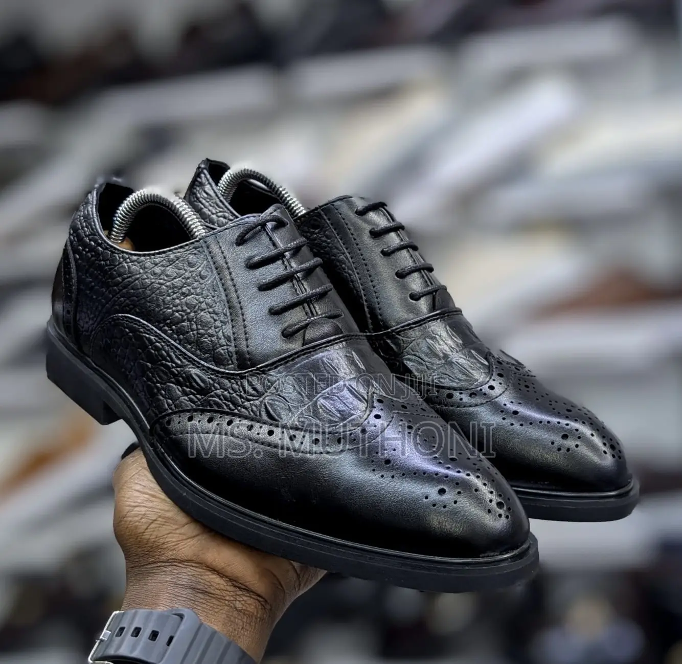 Premium Men's Formal Lace-Up Oxford Shoes Size 40-45