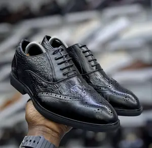 Premium Men's Formal Lace-Up Oxford Shoes Size 40-45