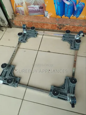 Adjustable Fridge /Washing Machine Base With Wheels