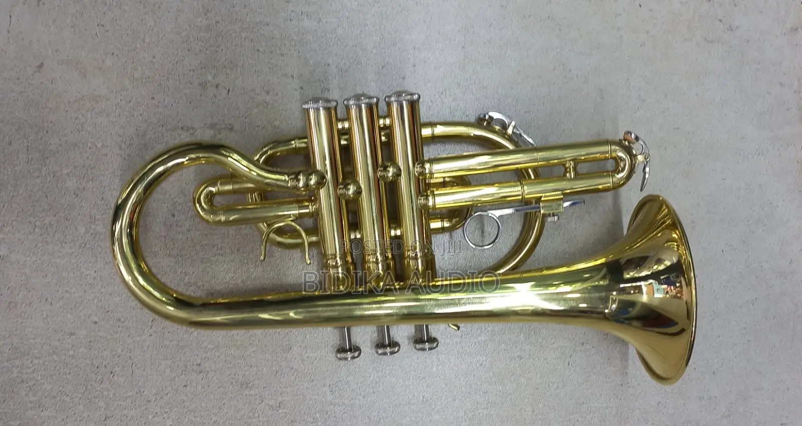 Brand New Gold Brass B-Flat Trumpet – Perfect for Band Church Music
