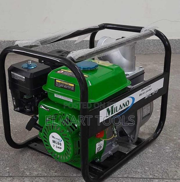 Powerful ML80 Milano Italia Water Pump 3 Inches 8hp Engine