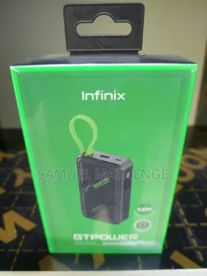Infinix GT Power High-Speed 20000mAh Power Bank