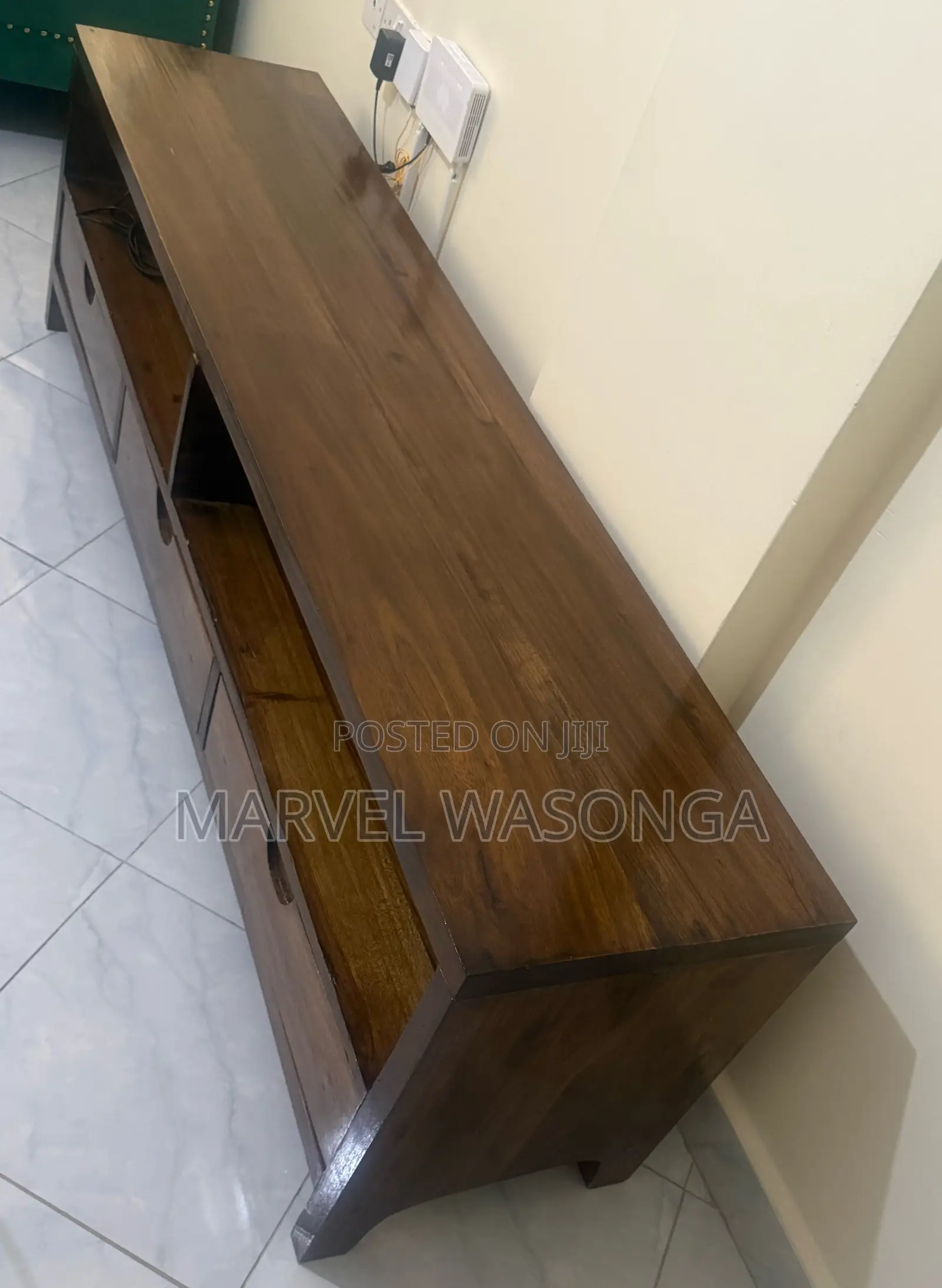 TV Stand (Meru Oak)